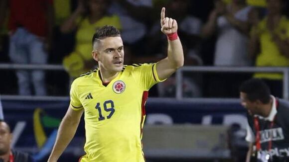 Rafael Santos Borré anotó el 1-0 de Colombia vs. Paraguay. (Video: SporTV)
