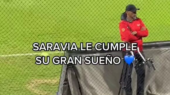 Franco Saravia cumplió sueño de pequeño hincha aliancista