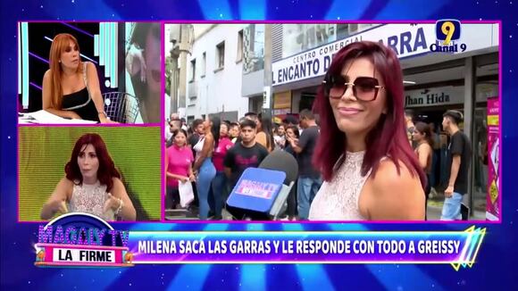 TROME | Milena se altera con Magaly luego que conductora le recriminó por no cuidar a su hermana Greissy de Edwin Sierra