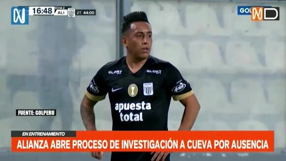 Alianza Lima investiga dónde estuvo Christan Cueva tras ausentarse este lunes (Video: Canal N)