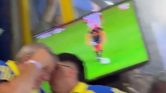 TROME | Willem Dafoe fue alentar a Boca Juniors en La Bombonera (Redes sociales)