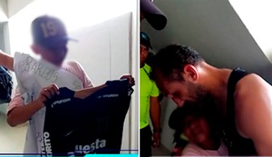 Hernán Barcos cumple el sueño de pequeño hincha de Alianza Lima