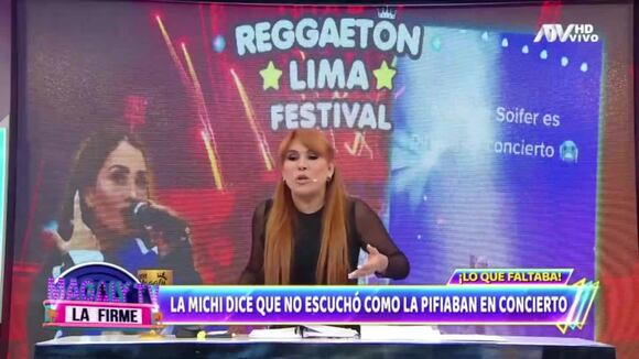 TROME - Magaly ‘destruye’ a Micheille Soifer por abucheos: “40 mil personas pidieron que te vayas”
