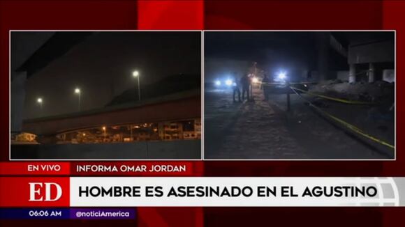 Hallan cadáver de hombre bajo puente de El Agustino