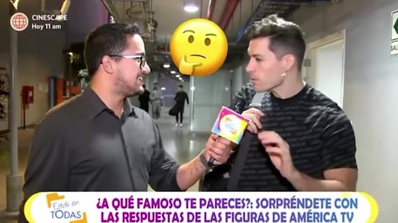 Patricio Parodi y la vez que dijo haber sido confundido por su parecido físico con Robert Pattinson