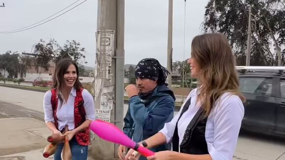 TROME | Maju Mantilla grabando comercial