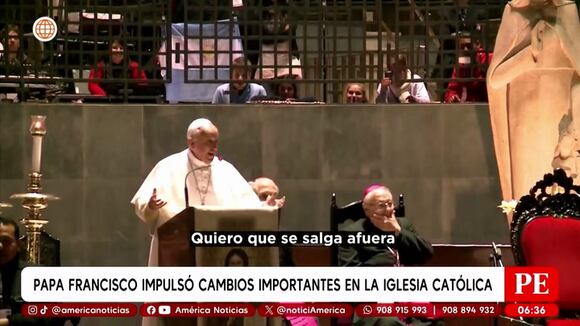 Papa Francisco y sus cambios en la iglesia católica