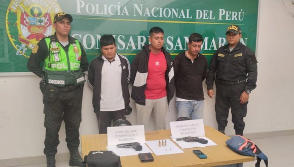 Piura: Detienen a tres integrantes de "Los Pitufos".