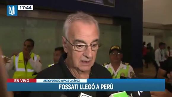 TROME | Jorge Fossati regresó a Perú para asumir la selección (Canal N)