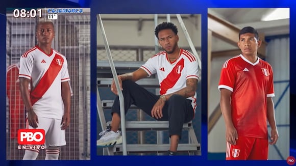 Carlos Alberto Navarro comentó sobre la nueva camiseta de Perú (PBO Noticias)