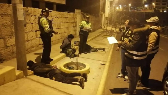 Arequipa: Tras persecución detienen a banda de fasos taxistas 'Los Injertos de Cayma'
