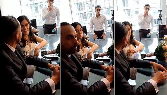 Mujer se arrepiente durante su boda y le pide “un tiempo” a su novio