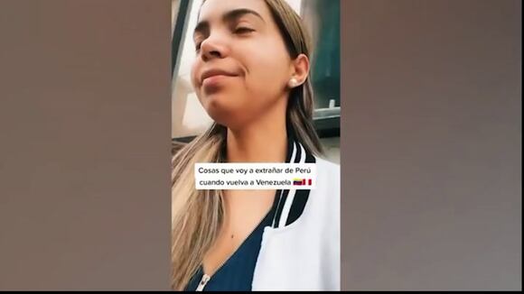 Trome | Venezolana y lo que más extraña de Perú
