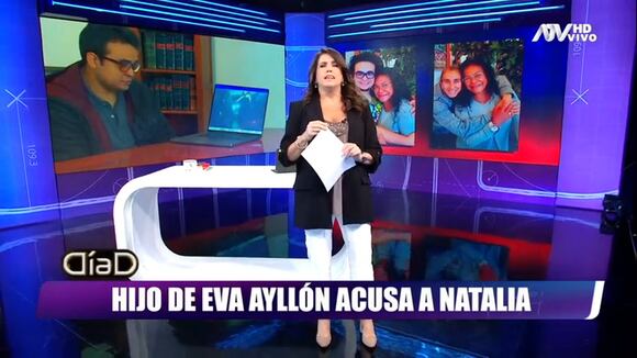 TROME - Hijo de Eva Ayllón revela cómo reaccionó la criolla cuando le mostró video de Natalia rayando su auto