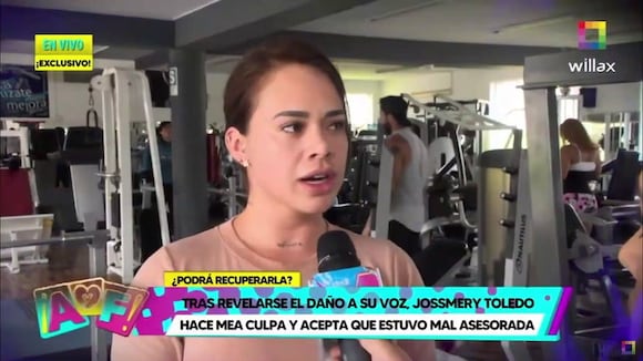 TROME | Jossmery Toledo sobre el cambio de su voz: “Mi papá no sabe si decirme Jossy o Josso”