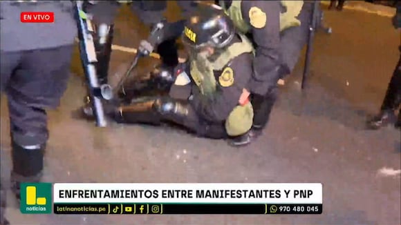 TROME - Policía termina herido en su pierna