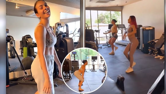 Georgina Rodríguez aprende a bailar twerk