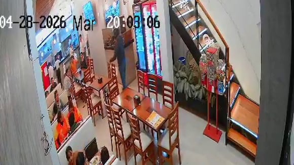 TROME - Policías frustran asalto a pollería en Chiclayo y capturan a tres delincuentes armados