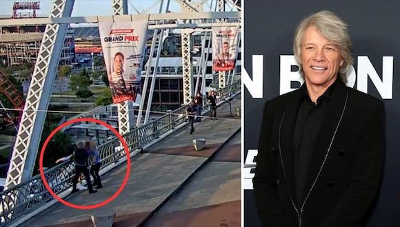 Bon Jovi se convierte en héroe al evitar que una mujer se lance de un puente