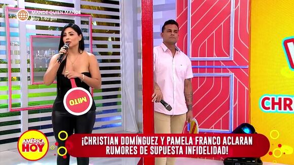 Pamela Franco habla sobre rumores de infidelidad