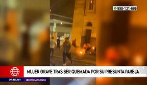 Cercado de Lima: Joven de 19 años arde en llamas en la vía pública tras culminar su relación con su enamorado
