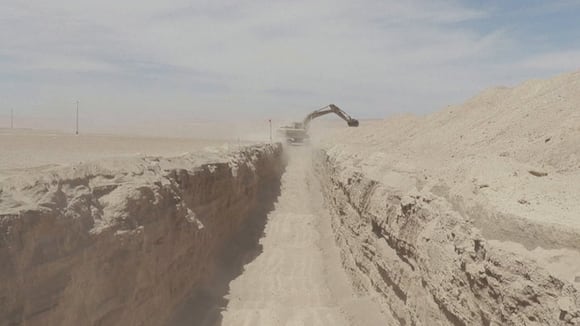 TROME | Chile inició la construcción del 'Muro' en frontera con Perú (VIDEO: AFP)