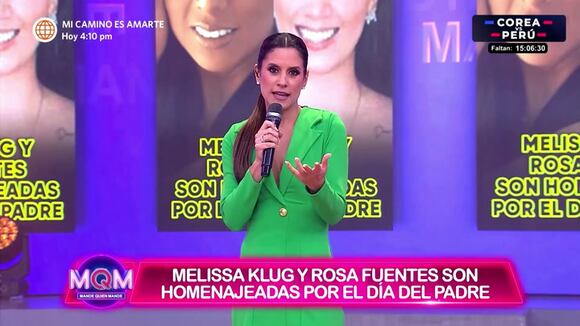 María Pía llama la atención a Farfán