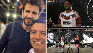 Kings League: Reimond Manco se juntó con Gerard Piqué en presentación de camisetas de Persas FC