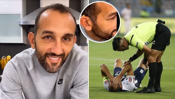 Hernán Barcos se muestra en redes sociales