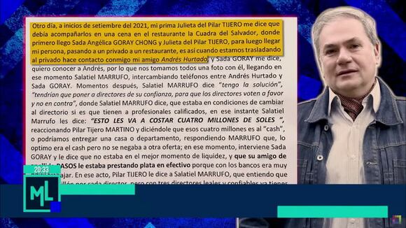 Milagros Leiva sobre Andrés Hurtado y Mauricio Fernandini