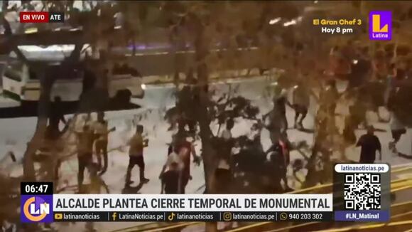 Alcalde de Ate evalúa cerrar el estadio Monumental por constantes actos vandálicos de sus hinchas