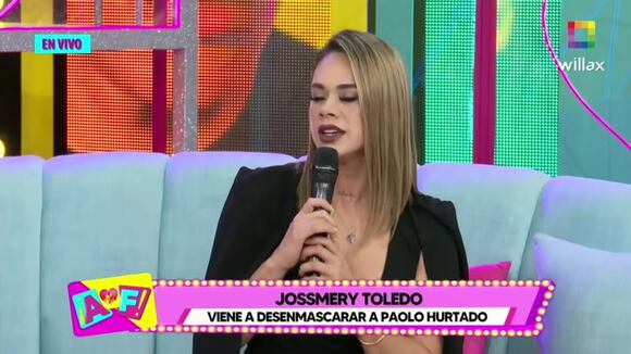 TROME - Jossmery Toledo revela que encontró ropa interior en depa de Paolo Hurtado: “Me dijo que era de Rosa”