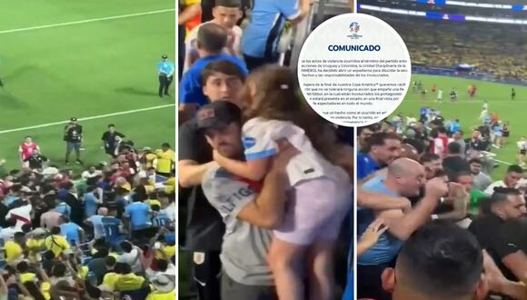 Conmebol lanza comunicado condenando violencia tras Uruguay vs. Colombia