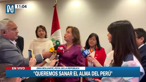 Dina Boluarte en Nueva York