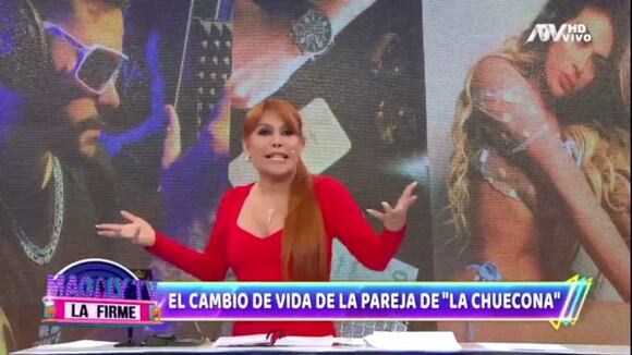 TROME - Pareja de Fátima Segovia presume relojes Rolex, pero Magaly lo ‘echa’: “Más falsas que las bubbies de su esposa”