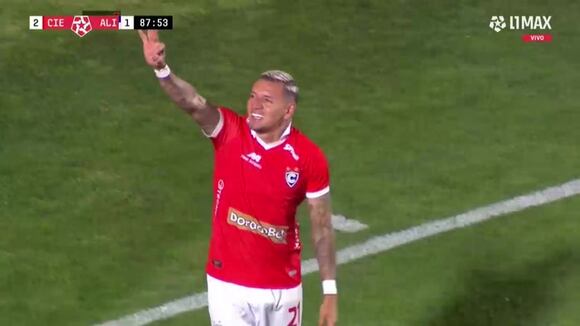 Gol de Garcés para el 2-1 de Cienciano vs Alianza Lima. (Video: L1 MAX)