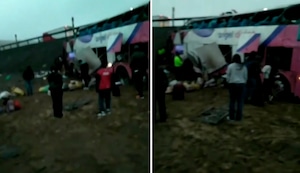 Despiste de bus interprovincial en la Panamericana Norte deja un fallecido y varios heridos