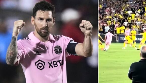 Messi anota gol a Nashville SC