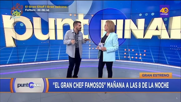 Mónica Delta y s patadita de la suerte para nuevo programa de Latina