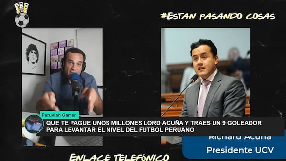 Richard Acuña respondió 'advertencia' de Paolo Guerrero sobre su retiro