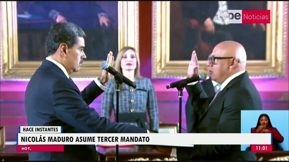 Nicolás Maduro asume tercer mandato en Venezuela