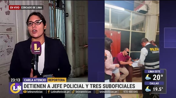 Detienen a jefe del Depincri Cercado de Lima acusado de cobrar coima.