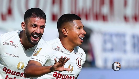 Edison Flores abre el marcador para Universitario ante Chankas. (Video: GOLPERU)