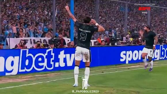 Gol de Yuri Alberto para el 1-0 de Corinthians sobre Racing. (Video: ESPN)