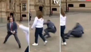 Ministro de Educación es tendencia tras caerse durante actividad en Palacio de Gobierno