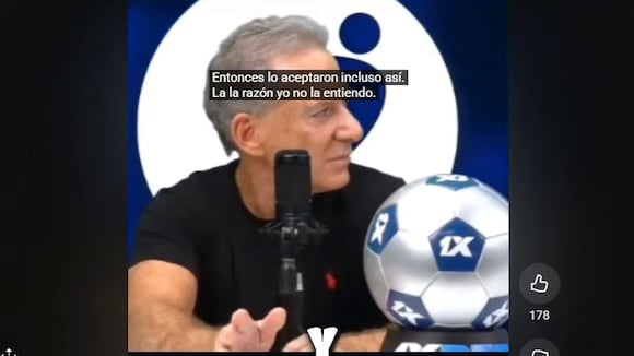 Eddie fleischman se ocupó de la ausencia de Sekou Gassama en la 'U' (Video:Full Deportes)