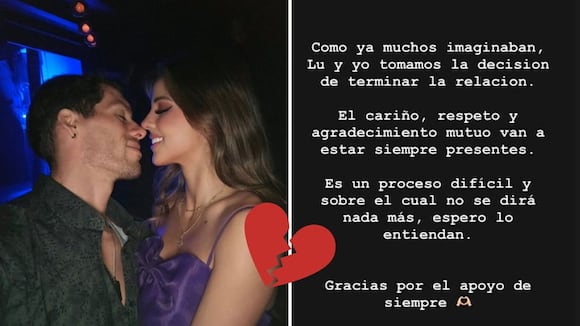 Luciana Fuster anuncia fin de su relación con Patricio Parodi