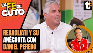 Diego Rebagliati y la vez que conoció a Daniel Peredo