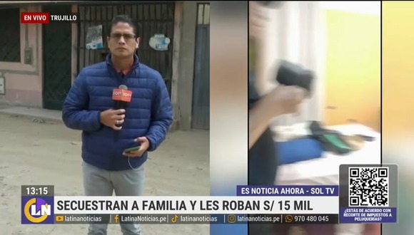 Viven horas de terror en su propia casa: Secuestro armado a familia durante la madrugada en Trujillo