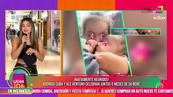 TROME - El ‘Gato’ y Ale celebraron los 5 meses de su hija: “Yo creo que están juntos”, dice Andrea Arana